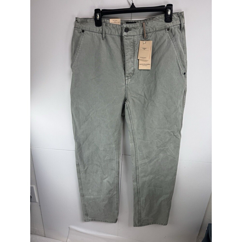 Scotch And Soda Men’s The Verve Relaxed Utlity Fit Jeans Size: 32/32